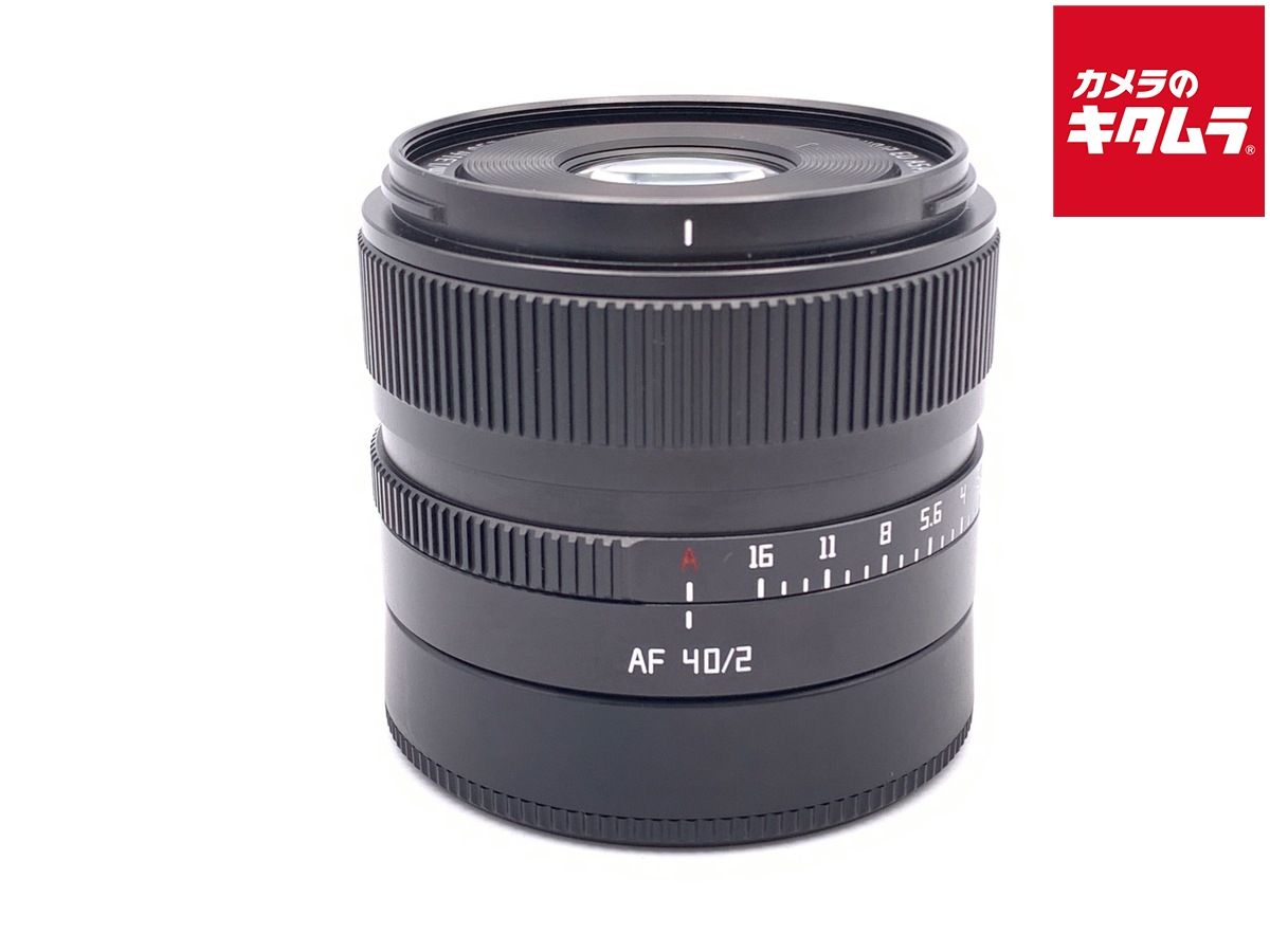 【中古】 【並品】 銘匠光学 TTArtisan AF 40mm F2 ソニーE用 ブラック