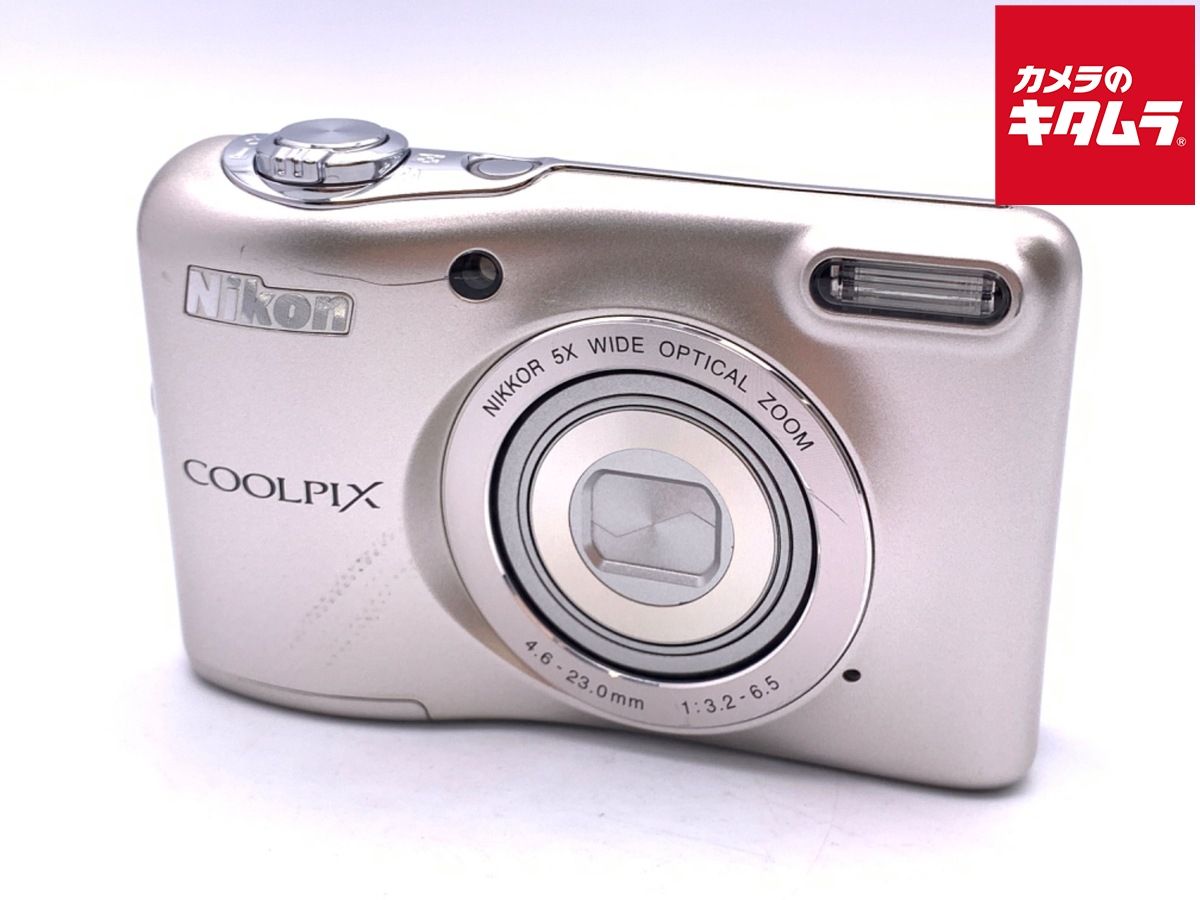 【中古】 【並品】 ニコン COOLPIX L32SL シルバー