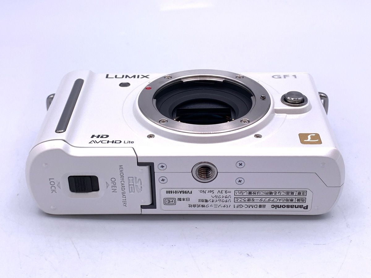 パナソニック DMC-GF1 ボディ シェルホワイト ミラーレス カメラ 中古 中古】 【並品】 パナソニック DMC-GF1 ボディ シェルホワイト - メルカリ