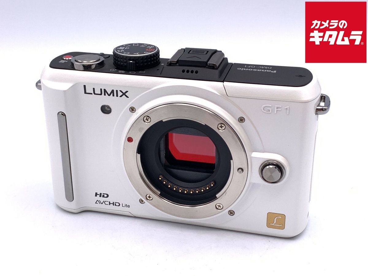 【中古】 【並品】 パナソニック DMC-GF1 ボディ シェルホワイト