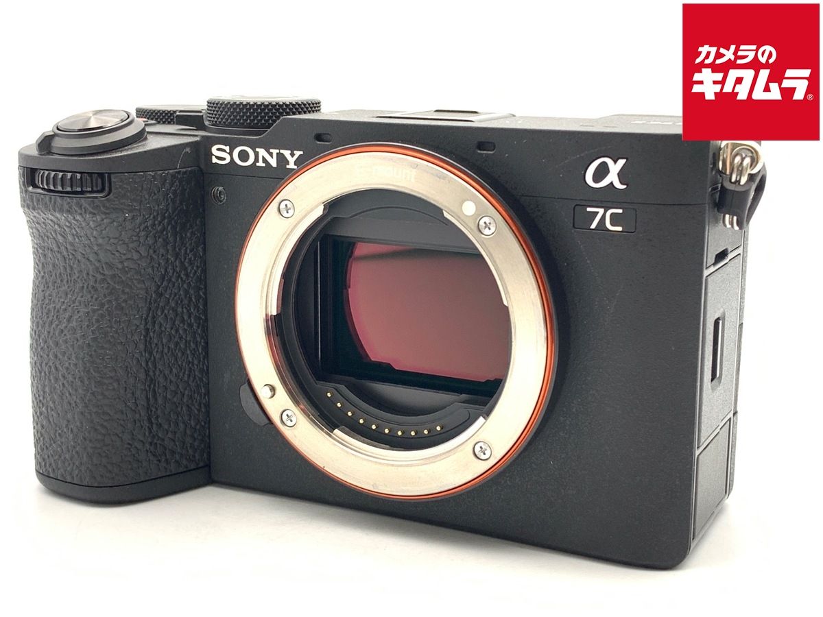 【中古】 【美品】 ソニー α7C II ボディ ブラック [ILCE-7CM2 B] 116,690円