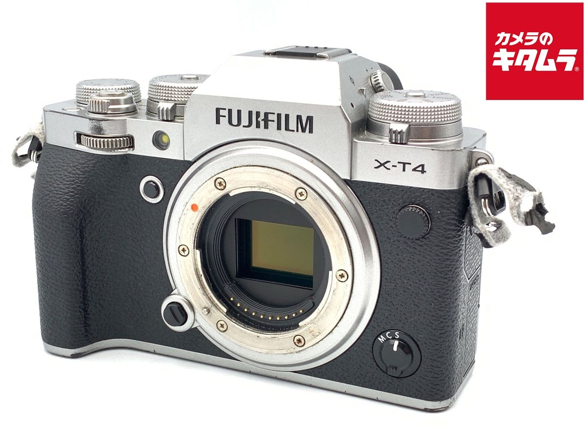 【中古】 【並品】 フジフイルム X-T4 ボディ シルバー
