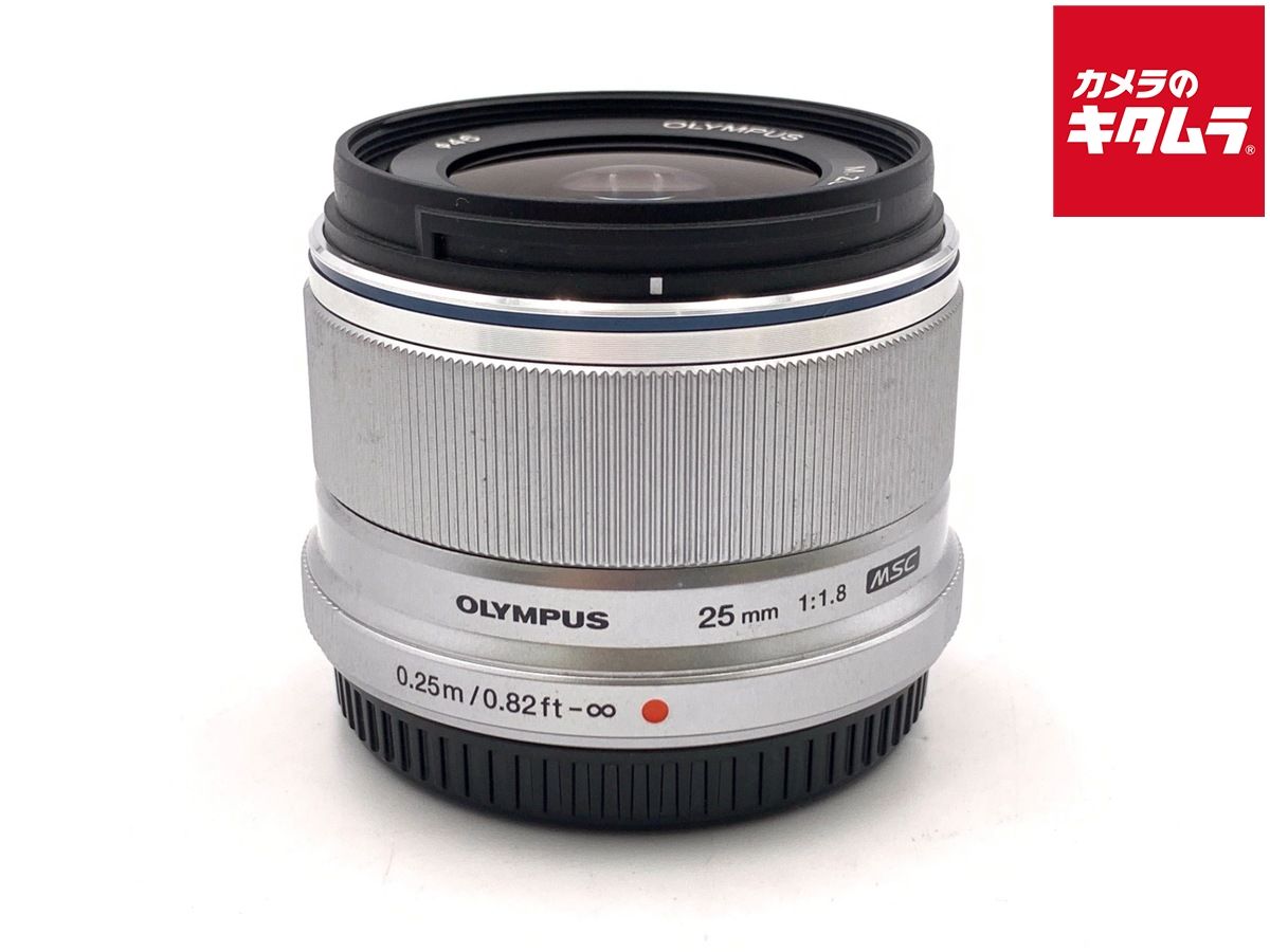 【中古】 【並品】 オリンパス M.ZUIKO DIGITAL 25mm F1.8 シルバー