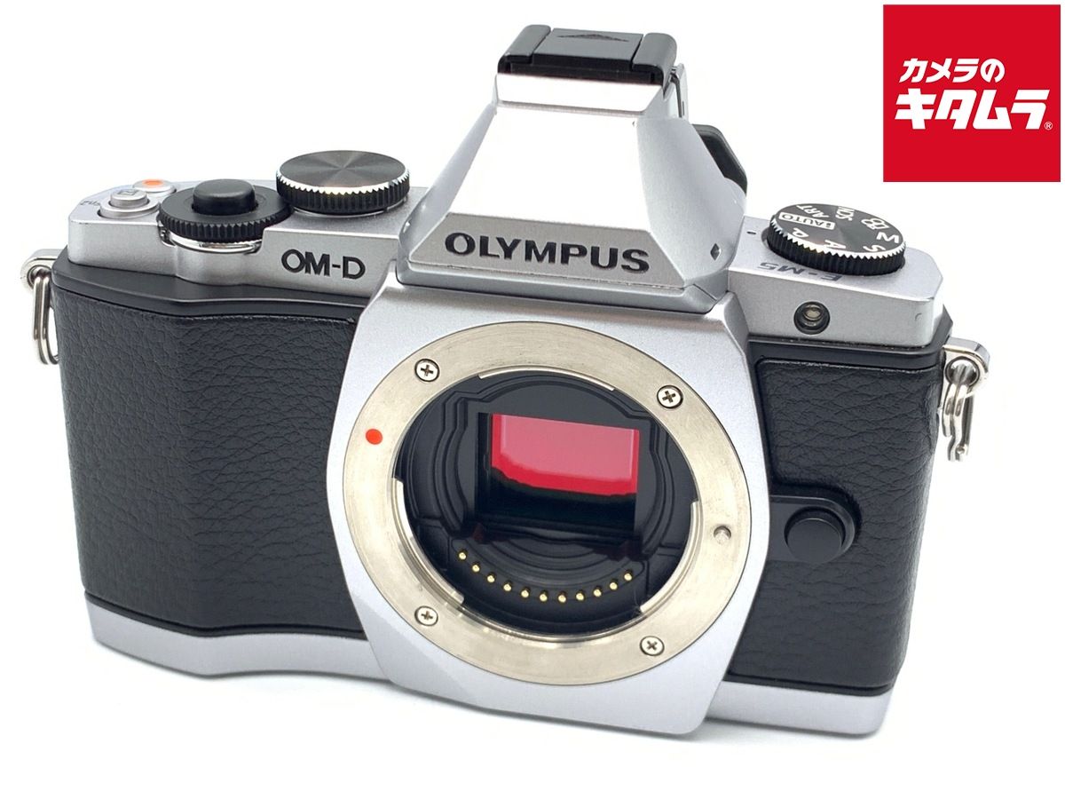 【中古】 【良品】 オリンパス OM-D E-M5 ボディ シルバー