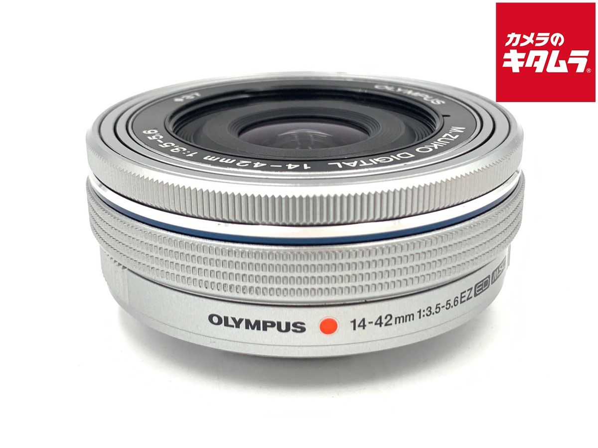【中古】 【並品】 オリンパス M.ZUIKO DIGITAL ED 14-42mm F3.5-5.6 EZ シルバー