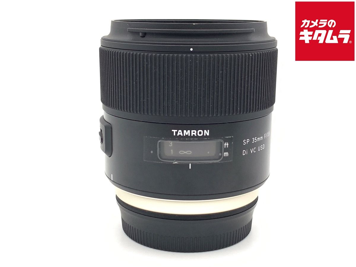 【中古】 【良品】 タムロン SP 35mm F1.8 Di VC USD キヤノン用 (Model F012)