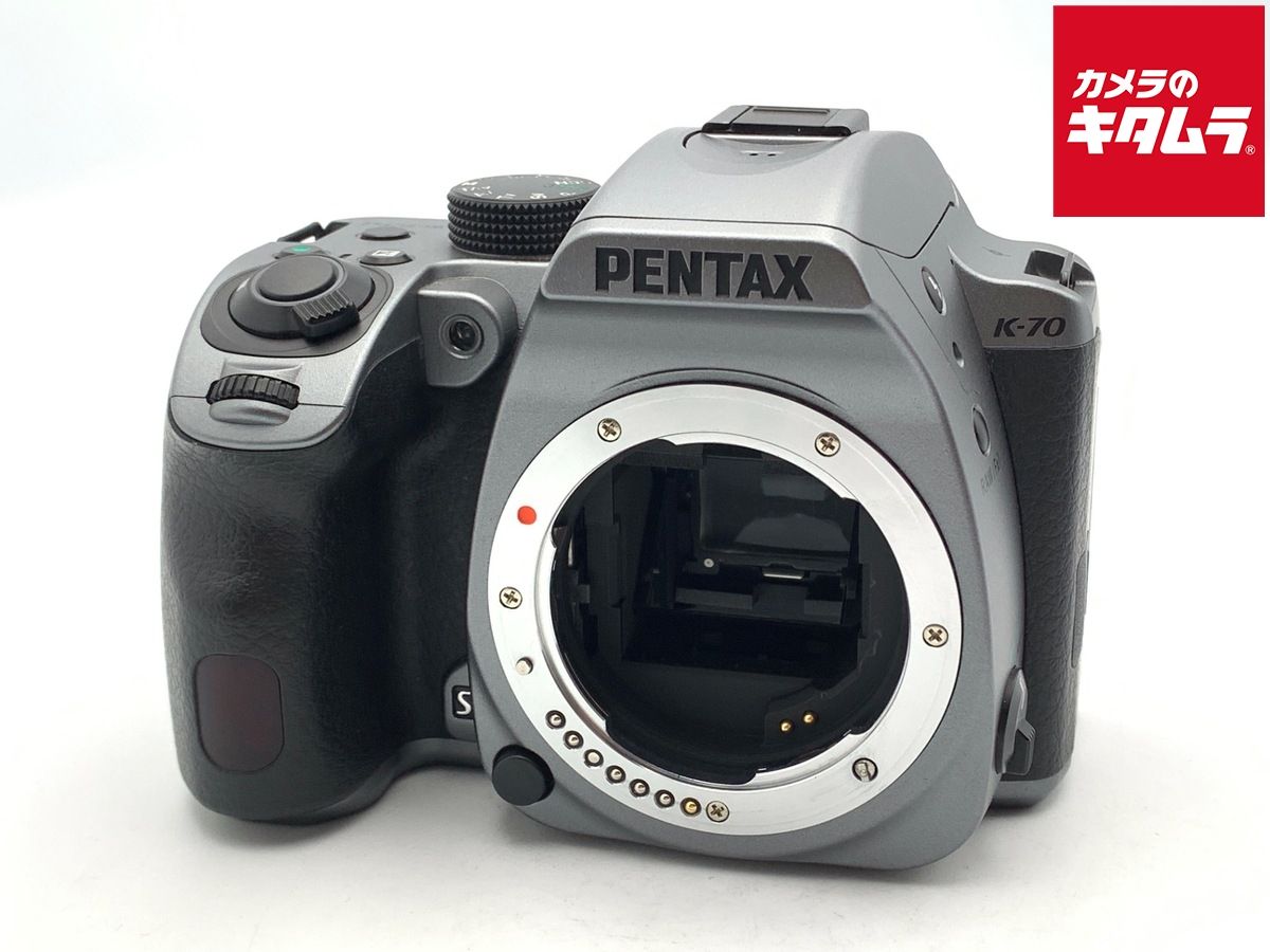 PENTAX K-70 ボディ (シルキーシルバー) 中古】 【良品】 ペンタックス K-70 ボディ シルキーシルバー - メルカリ