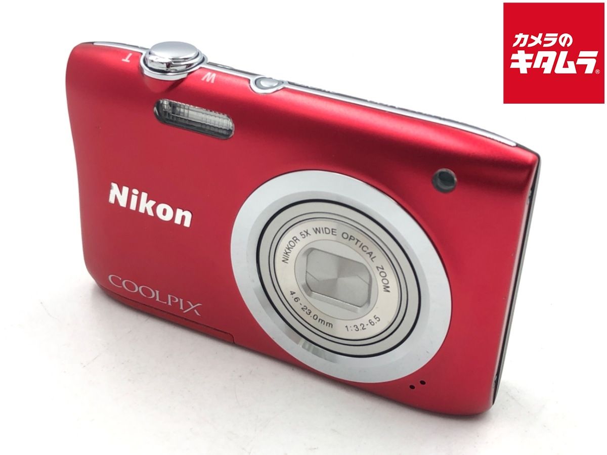 【中古】 【並品】 ニコン COOLPIX A100 レッド