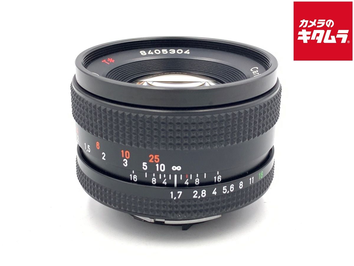 【中古】 【良品】 コンタックス RTSプラナー 50/1.7 MM(J)