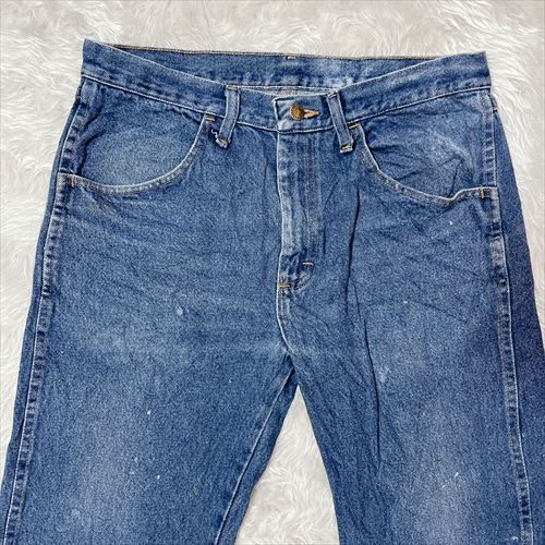 RUSTLERストレートジーンズ00sメキシコ製レアカラーブラウン系35/33程 