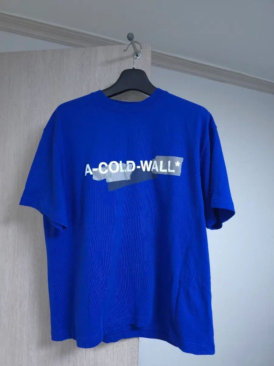 A-COLD-WALL ACW コバルトブルー 半袖 Tシャツ