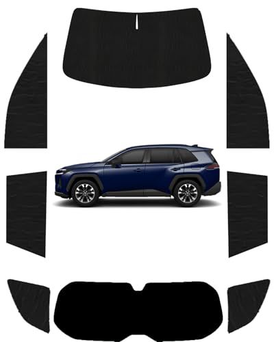ラブ4 サンシェード 全面 フルセット AXAN64(2025年12月～) 車中泊 断熱 日除け 仮眠 遮光 専用設計 アクセサリー RAV4 60系 ((RAV4 60系（上位モデル）)ts