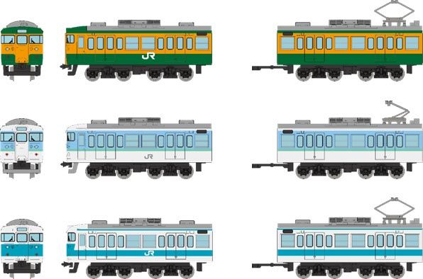 鉄コレポケット第3弾 懐かしの近郊電車編 【トミーテック・338529】 「鉄道模型 Nゲージ トミーテック」