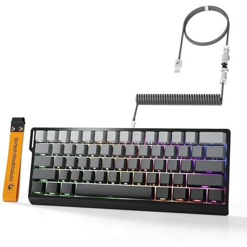 【新品】MAMBASNAKE X60HE ラピットトリガー ゲーミングキーボード 0.01mmRT 磁気スイッチ 8000hz ポーリングレート ワイヤレス HEセンサー 0.125ms 超低遅延 SnapKeys SOCD ノーデッドゾーン e5f24687