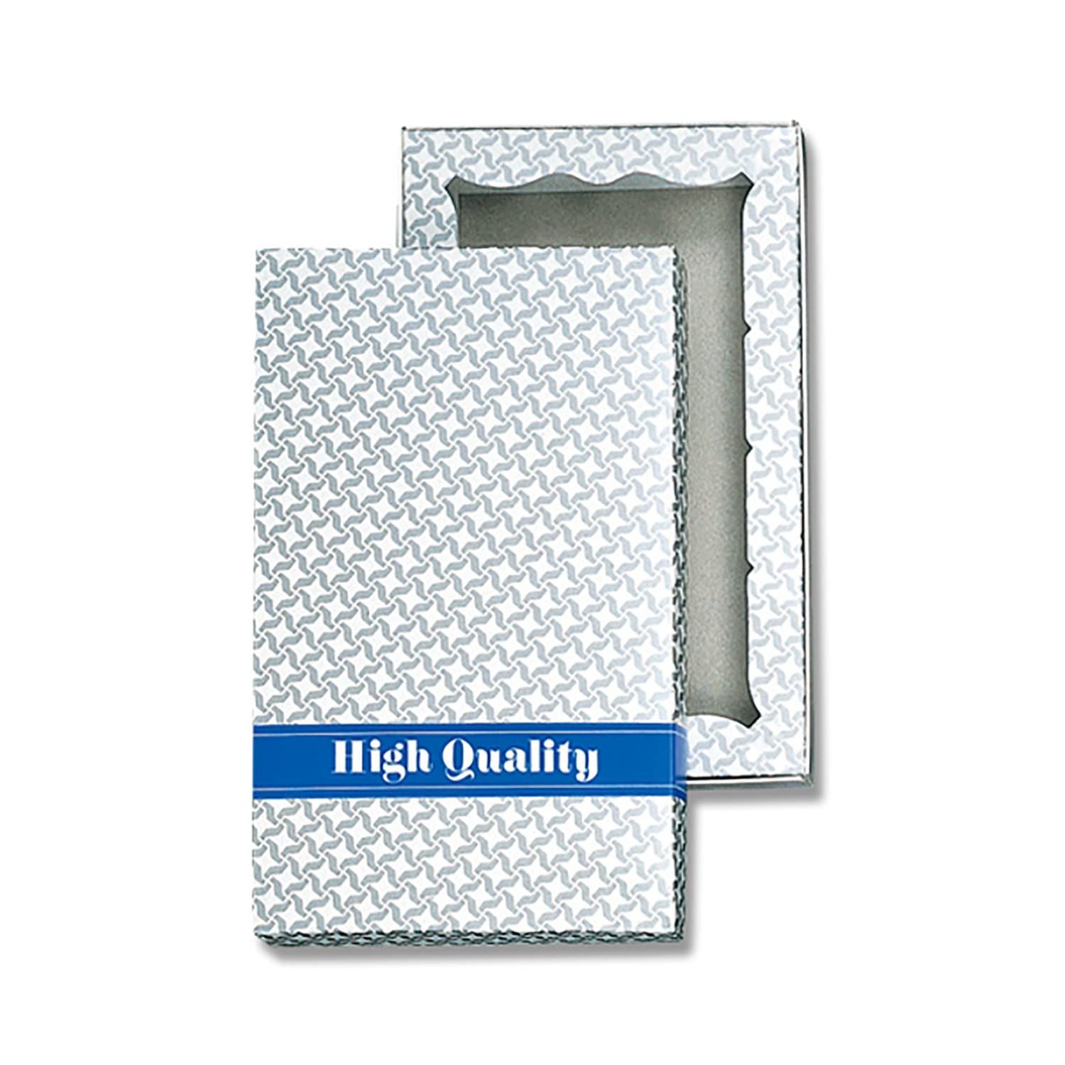 新品 【ケース販売】HEIKO 箱 洋品箱 H-3 タオル3本用 チドリ銀 006805400 1ケース(50枚入)