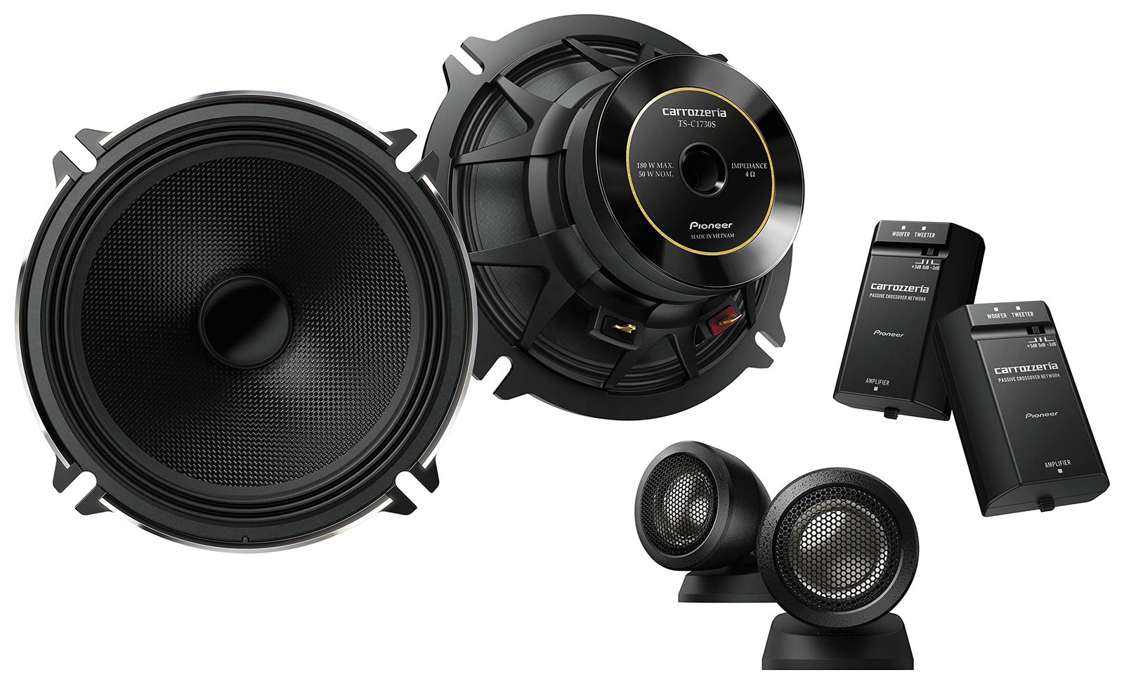 新品 Pioneer スピーカー TS-C1730S-2 17cm カスタムフィット セパレート 2ウェイ ハイレゾ対応 カロッツェリア