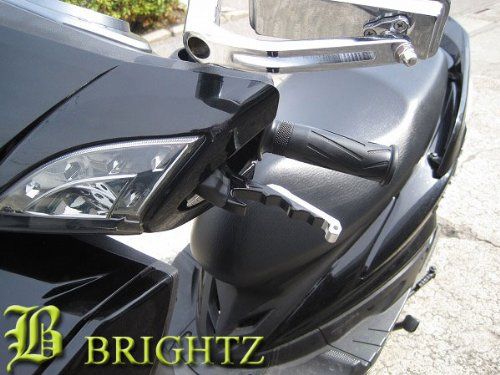 新品 BRIGHTZ シグナスX シグナス SE44J SE12J アルミブレーキアジャストレバー 銀銀 6259