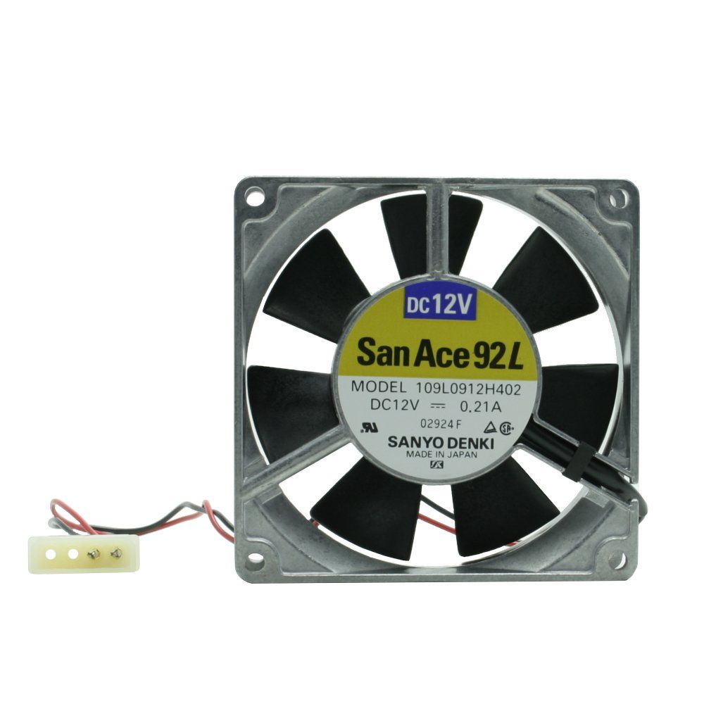 新品 オウルテック PCケース用山洋電気製長寿命ファン 9cm 25mm厚 2850rpm 109L0912H402