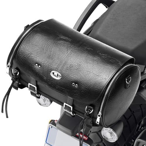KEMIMOTO バイクシートバッグ バイクバッグ 約20Ｌ容量 ツーリングバッグ 耐久性 リアバッグ 日帰り容量 撥水性能 固定ベルト付き バイク用品 汎用性 Ninja400/ZX-25R/CBR400R/PAN AMERICA1250/ c2477ef3