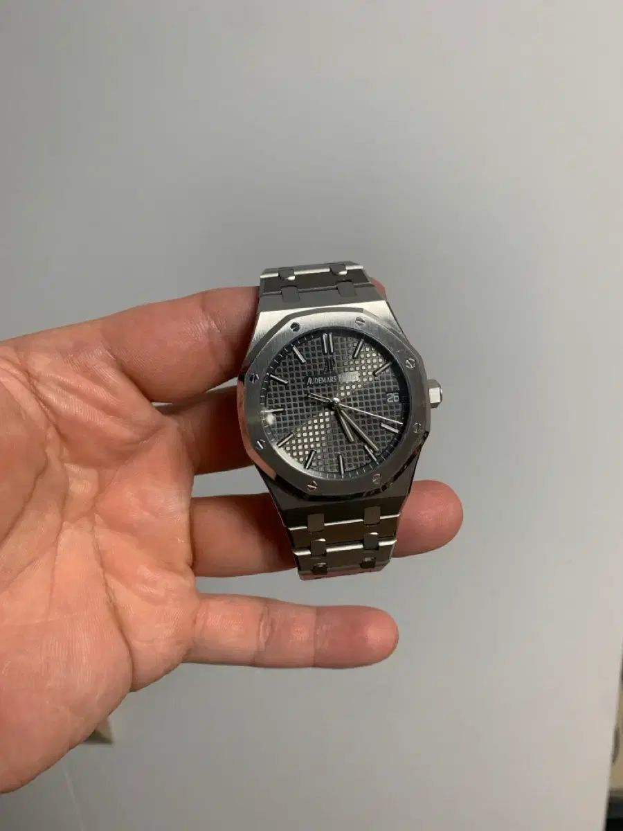 AUDEMARS PIGUET オーデマピゲ 15500 スチール グレー