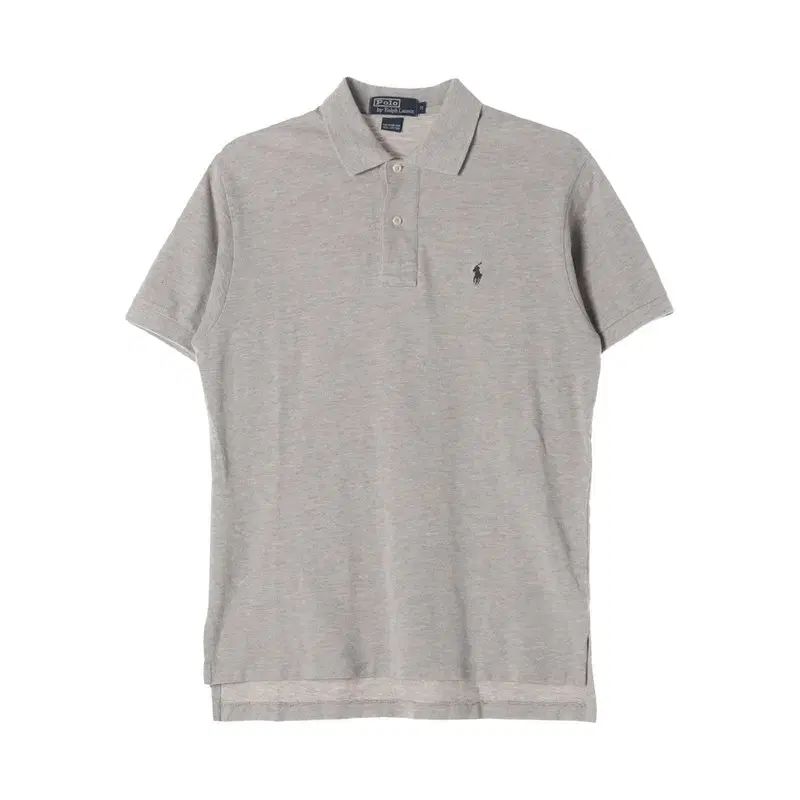 POLO RALPH LAUREN (MEN - M) コットン ポニー ロゴ カラーネック 半袖 Tシャツ
