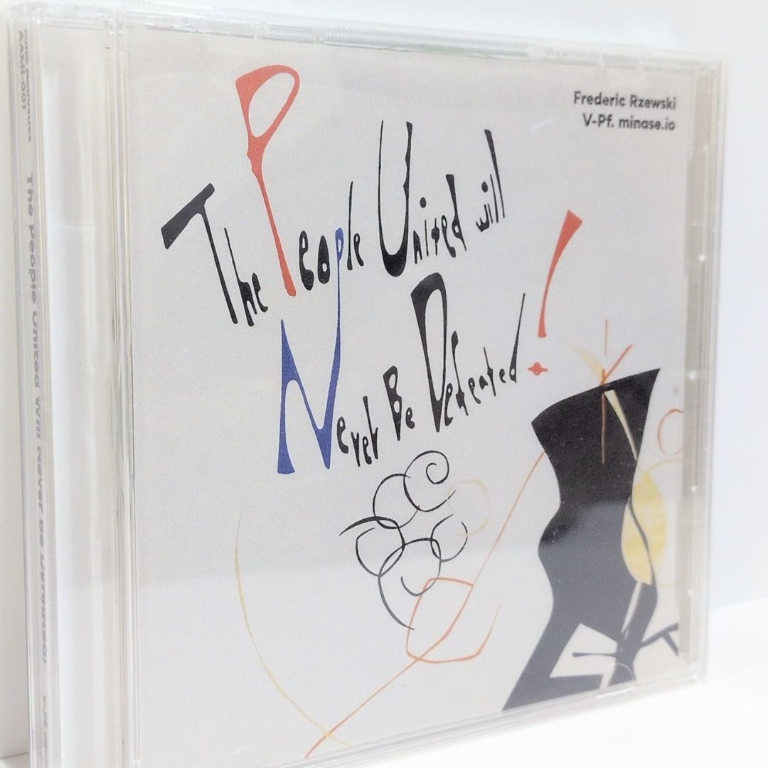 The People United Will Never Be Defeated! 「不屈の民」による36の変奏曲 Rzewski Aine Acoustics 同人 音楽 CD