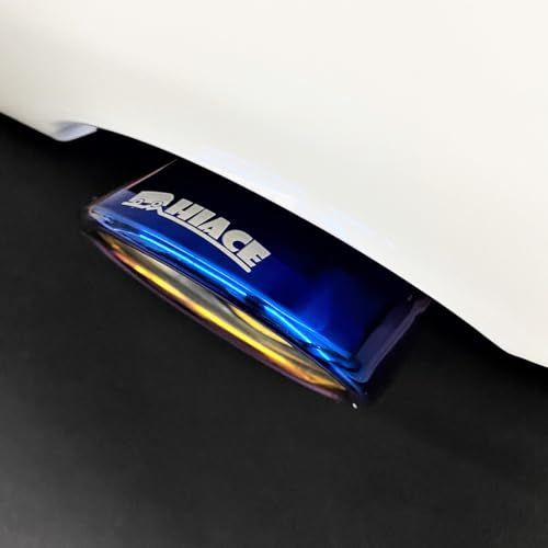 ハイエース用 マフラーカッター 200系 レジアスエース 1 2 3 4 5 6 7 8 9 型適合 オールステンレス マフラー カッター ガソリン ディーゼル対応 （チタンカラー）(沖縄・離島の方不可)