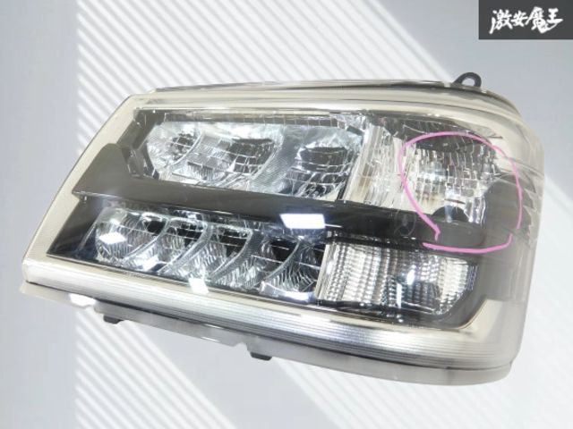 【実働外し】 ダイハツ 純正 S500P S510P ハイゼット 後期 LED ヘッドライト ヘッドランプ 左 左側 助手席側 STANLEY W6848 即納 棚