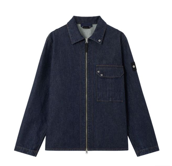 (新品) STONE ISLAND ストーンアイランド 1200002 Indigo デニムジャケット