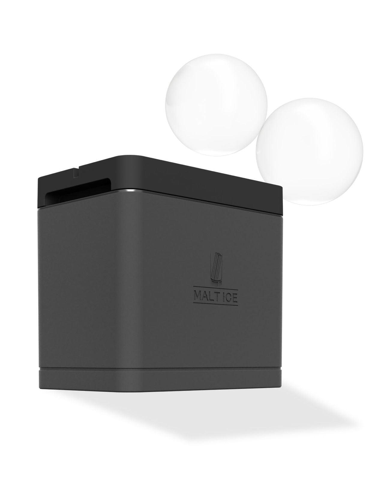 MALTICE プレミアム 家庭用製氷器 透明氷 製氷皿 【ハイボールの常識が変わる】 氷 丸氷 透明氷 モルトアイス(ウィスキーが劇的に美味くなる!) (丸型)★m a122abad
