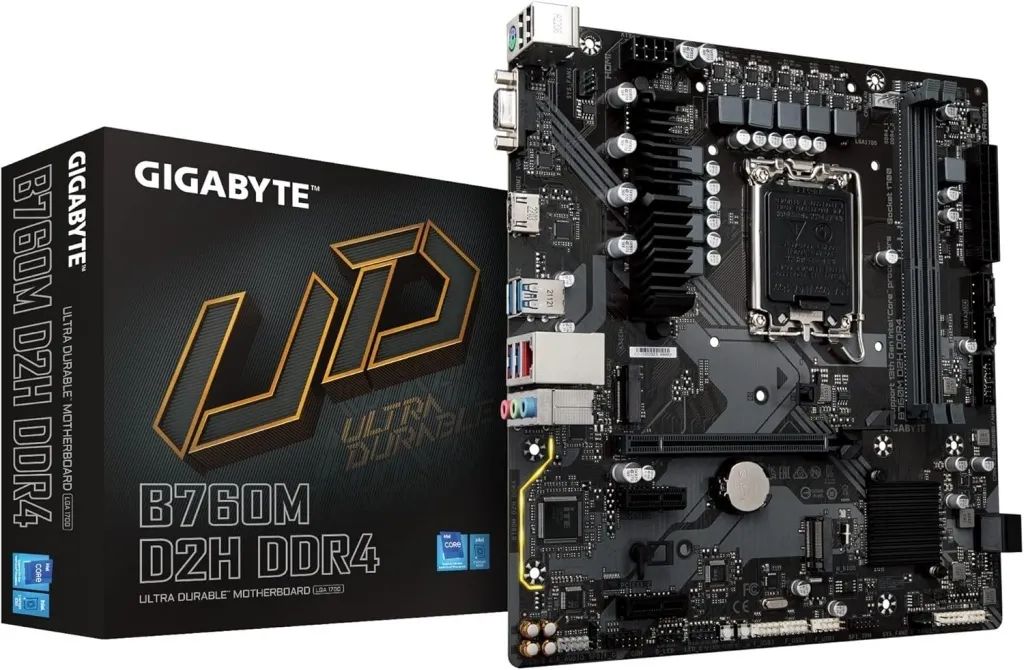 【新品】PCハード MicroATXマザーボード GIGABYTE B760M D2H DDR4 (rev. 1.0)