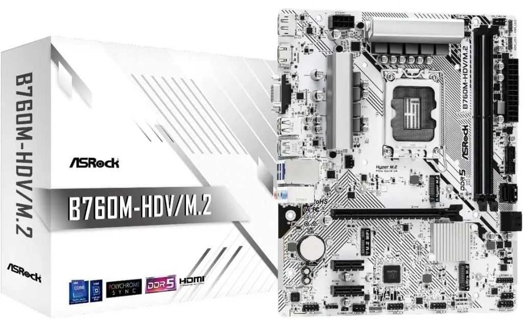 【新品】PCハード マザーボード ASRock B760M-HDV/M.2