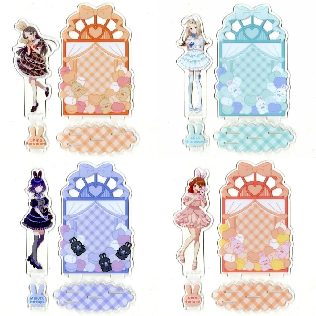 Liyuu アクリルスタンド　アクリルパネル　セット　まとめ売り 安い，最新作 【中古】アクリルスタンド・アクリルパネル 全4種セット