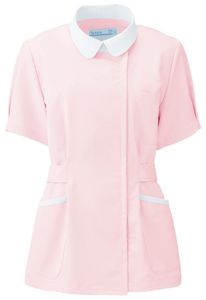 新品 カゼン KAZEN レディスジャケット半袖 279-23(ピンク) M