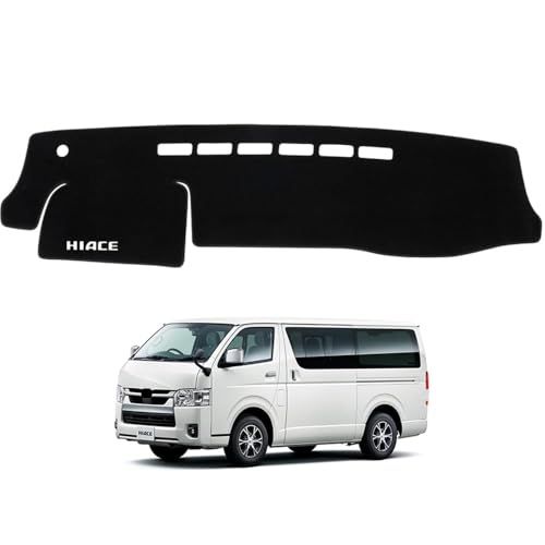 適用トヨタ ハイエース 200系 標準ボディー 2004年4月?現行 ダッシュボードマット 車輌専用設計 日焼け対策 劣化予防 映り込み対策 擦れ傷防止 マットポリエステル製 ロゴ付き マット内装カスタム アクセサリー(沖縄・離島の方不可)