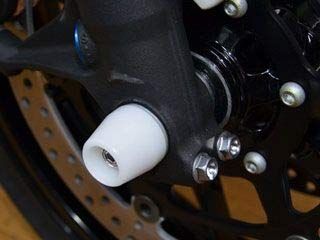 新品 アグラス(AGRAS) フロントアクスルプロテクター コーンタイプ ホワイト CBR1000RR(08-12) 343-172-J0W