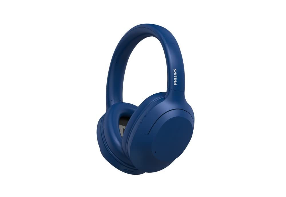 新品 PHILIPS フィリップス Bluetooth ワイヤレス ヘッドホン TAH8856 ハイブリッド アクティブノイズキャンセリング 2台同時接続 高速充電 有線接続ハイレゾ対応 (ブルー)