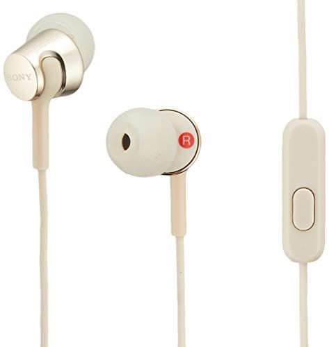 ソニー(SONY) イヤホン MDR-EX155AP : カナル型 リモコン・マイク付き ゴールド MDR-EX155AP Nkoe abb7f86d