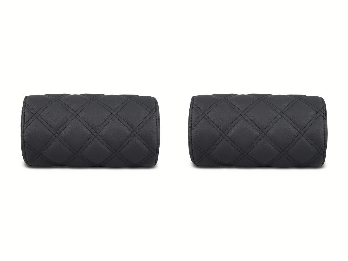 TRISTAR'S [ハイエース レジアスエース 200系 1型?8型 S-GLなど] ネックパッド 首枕 2個セット (ブラックステッチ)ts