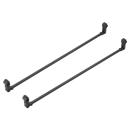 カーメイト(CARMATE) クロスライド 車内収納 ハンガーバー ブラック ハイエース 200系 キャラバン E26 用 2本セット NS105BK(沖縄・離島の方不可)
