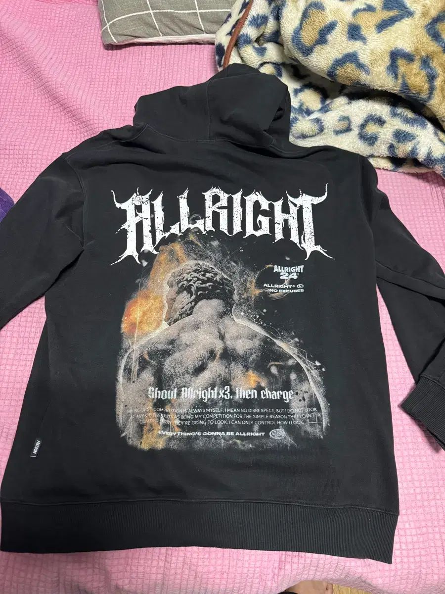 ALLRIGHT限定モデル フードTシャツ