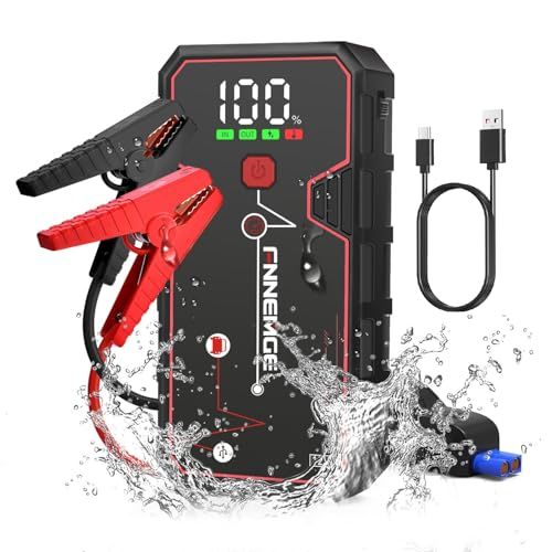 【新品】ジャンプスターター 電流4000A 大容量 21800mAh 12V エンジンスターター（8.0Lガソリンエンジン車 6.5Lディーゼル車） 搭載USB充電出力ポート、LEDランプ、高品位大画面付き、PSE認証済み. 53ae022d