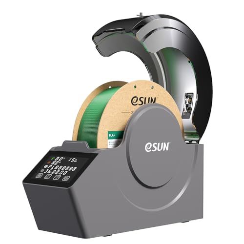eSUN eBOX Pro フィラメントドライヤーボックス 温調機能付き 360°加熱対応 タッチスクリーン搭載 フィラメント保管ケース 対応径1.75/2.85/3.00mm対応（フィラメント別売り）ｍａ