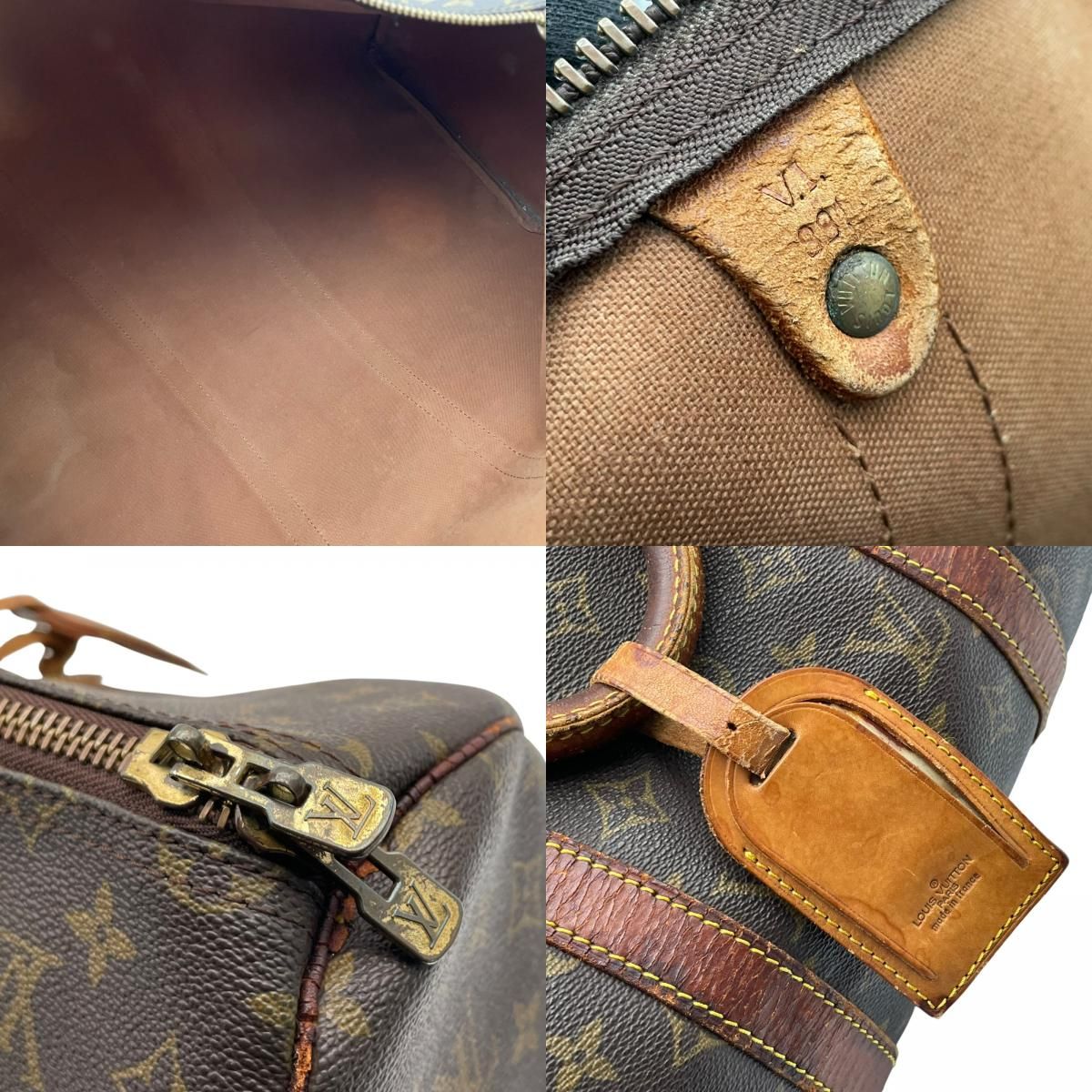 ルイ・ヴィトン LOUIS VUITTON キーポル50 ボストンバッグ モノグラム