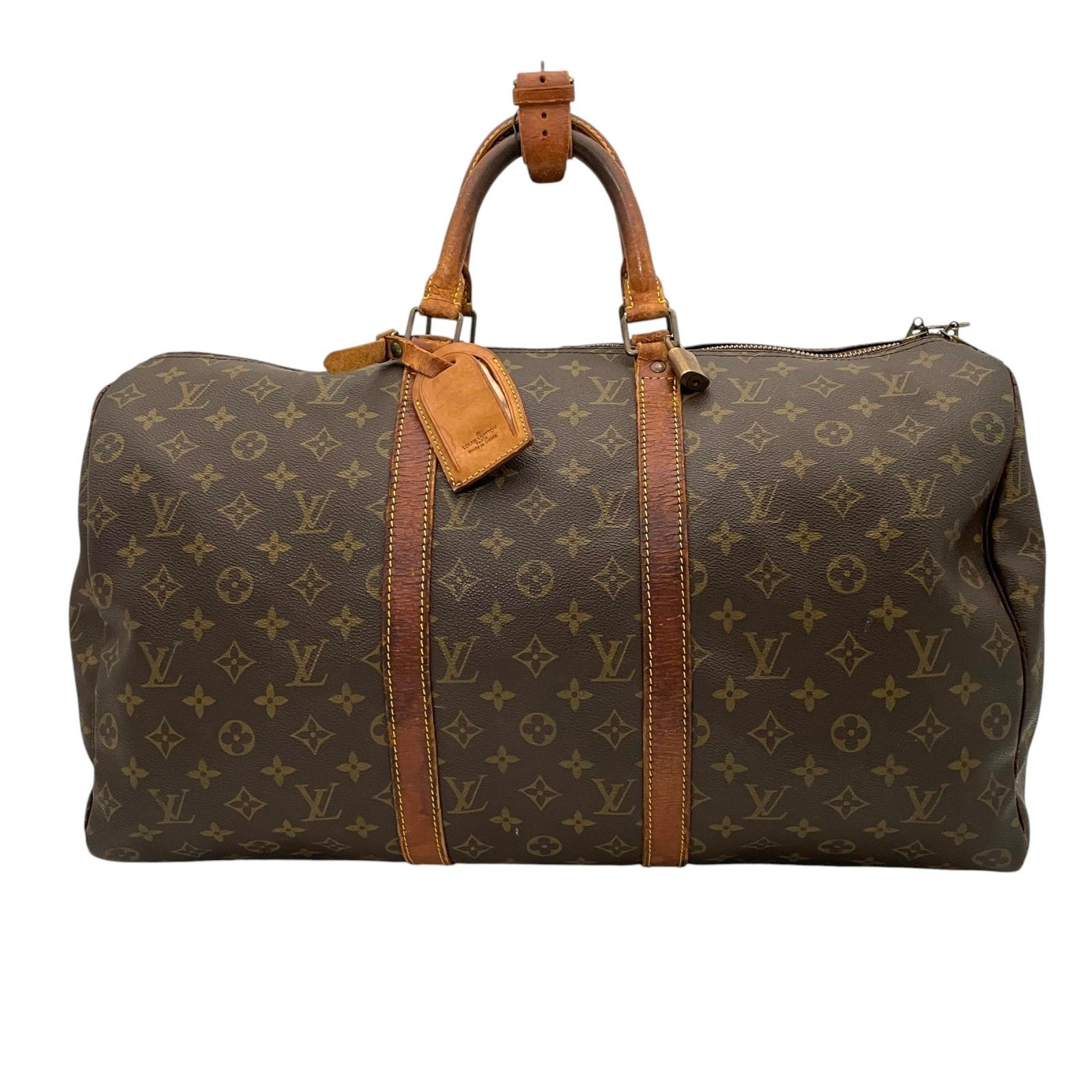 ルイ・ヴィトン LOUIS VUITTON キーポル50 ボストンバッグ モノグラム
