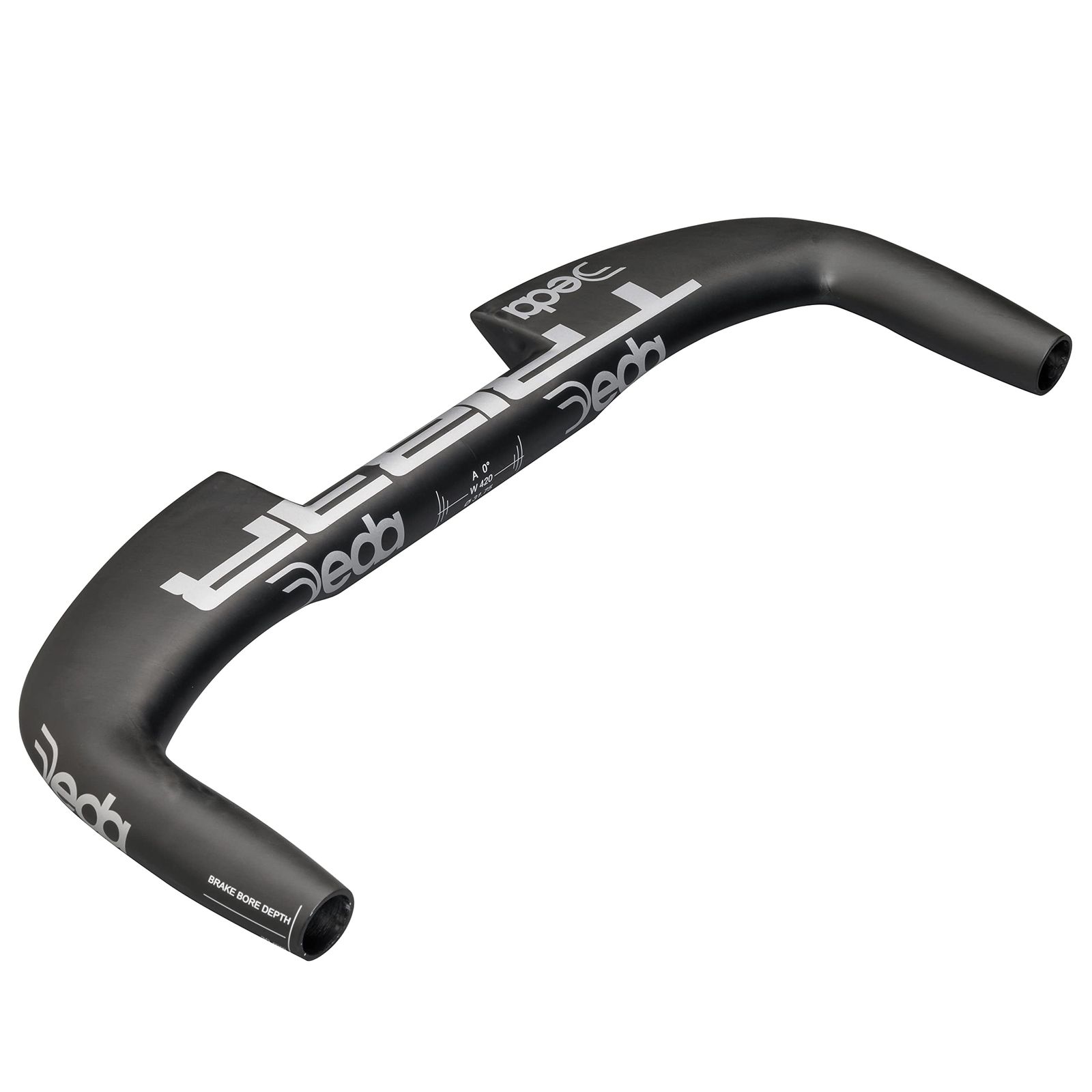 新品 DEDA(デダ) TRIBAR BLK 31.7/420 エアロブルホーンバー UDカーボン