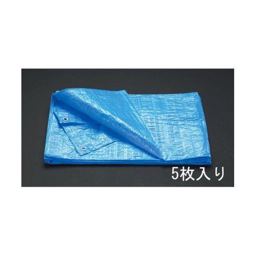 新品 5.4x7.2m/0.15mm ブルーシート(#1500/5枚)
