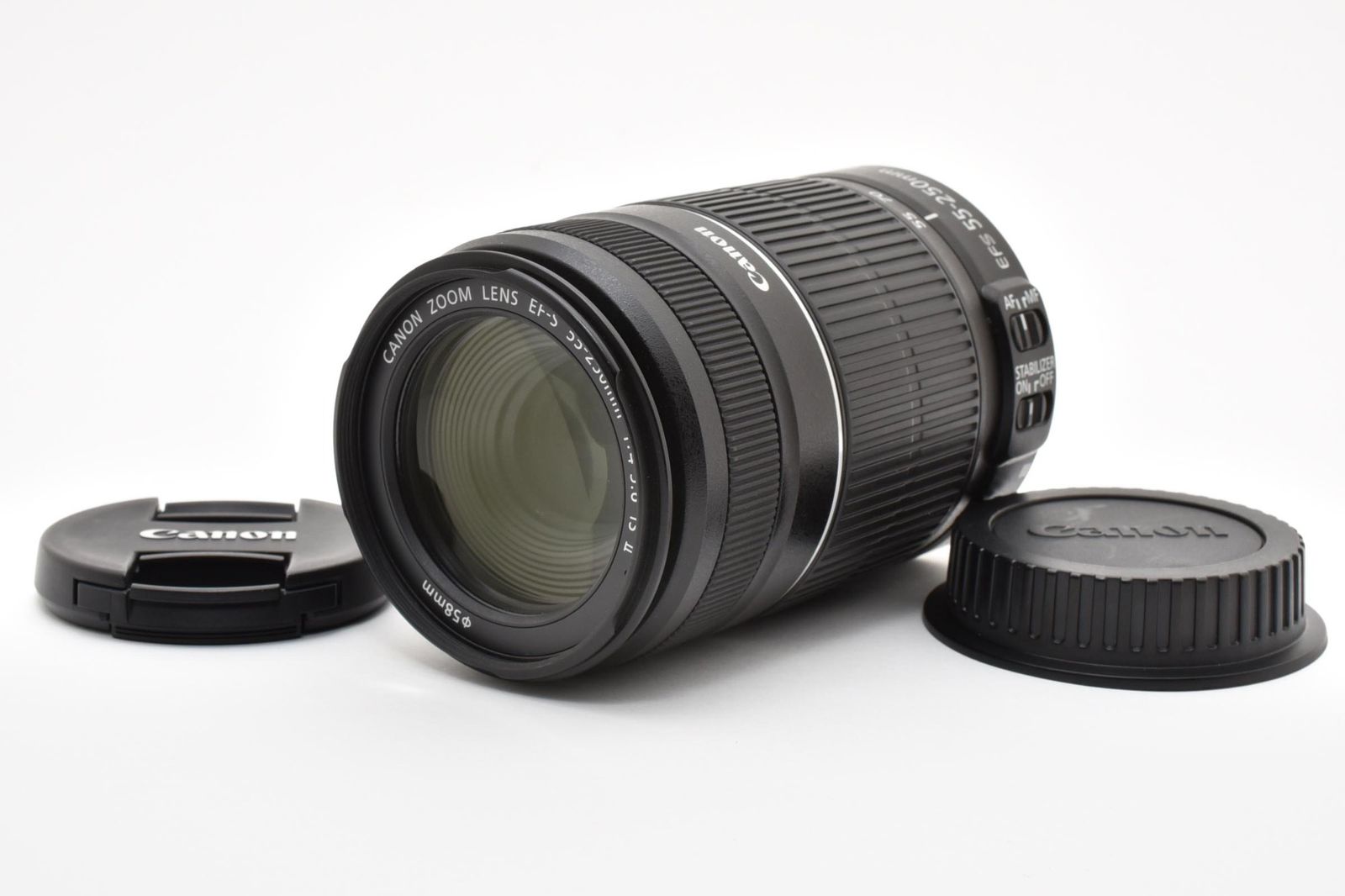 実用品 Canon キャノン EF-S 55-250mm 4-5.6 IS II AFレンズ #4183-10