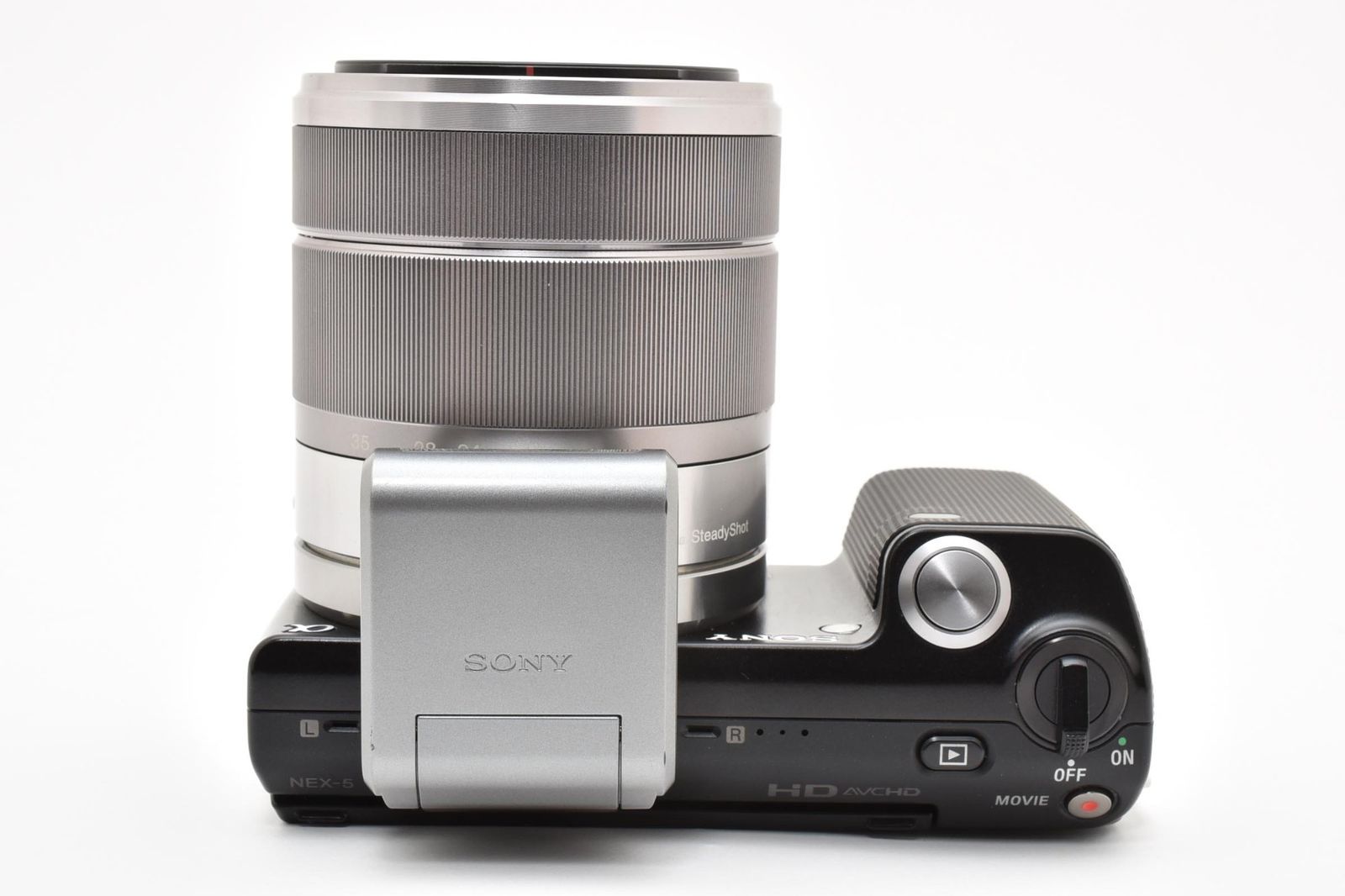 実用品 Sony ソニー NEX-5 黒 ブラック / E 3.5-5.6 18-55 OSS レンズ