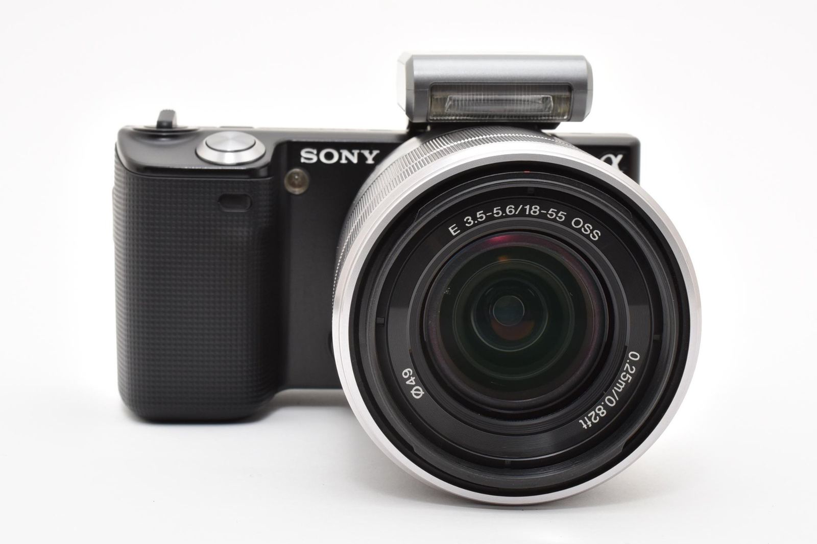 実用品 Sony ソニー NEX-5 黒 ブラック / E 3.5-5.6 18-55 OSS レンズ
